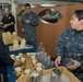 USS John C. Stennis Thanksgiving meal