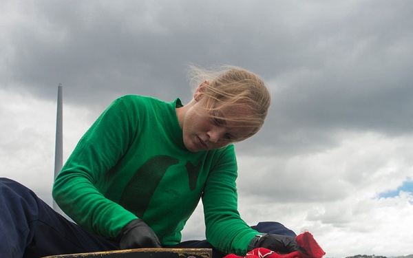 USS George Washington activity in Rio de Janeiro