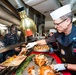 USS John C. Stennis Thanksgiving meal