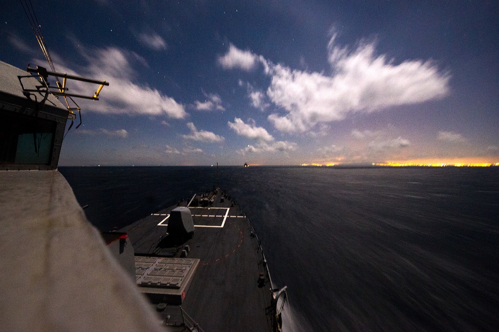 USS Gonzalez operations
