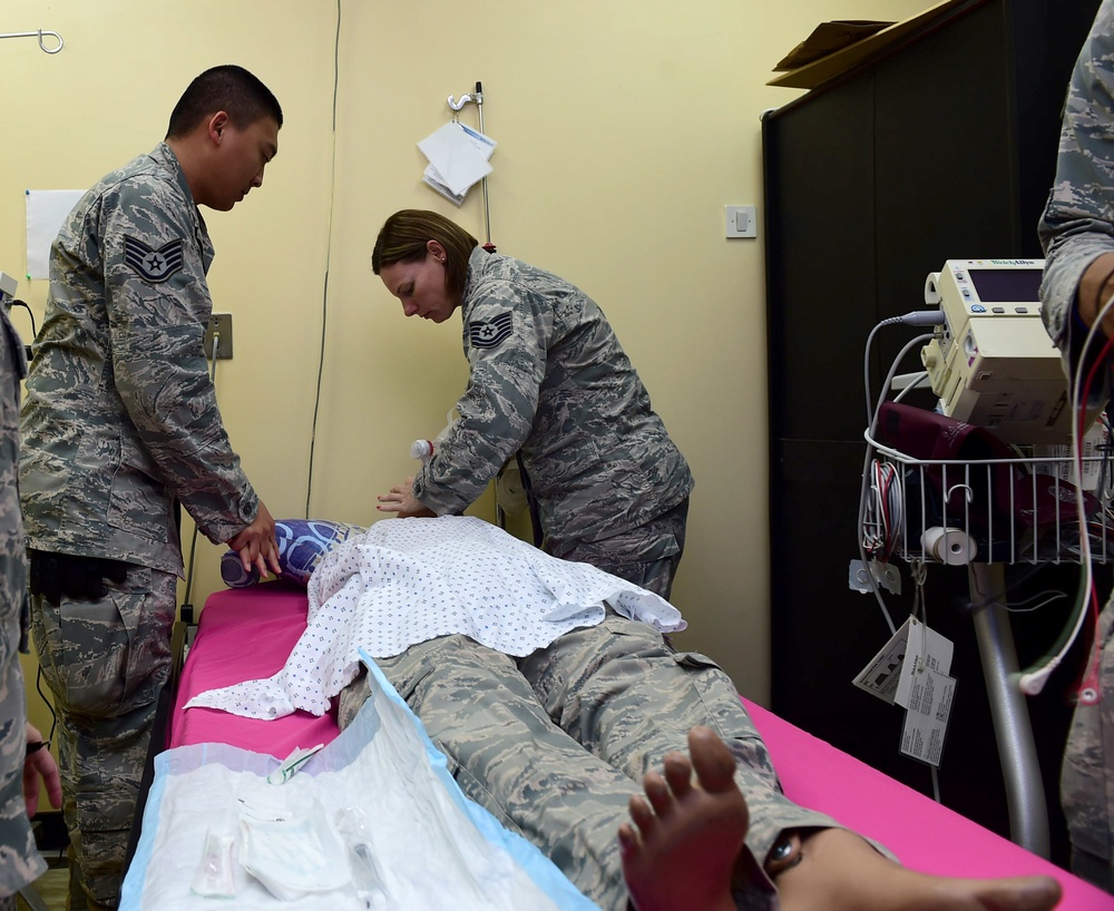EMDG puts their skills to the test with Code Blue exercise