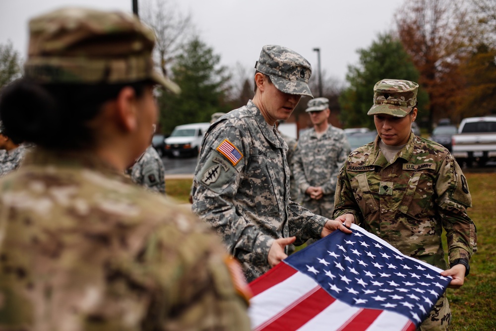 Re-enlistment ceremony