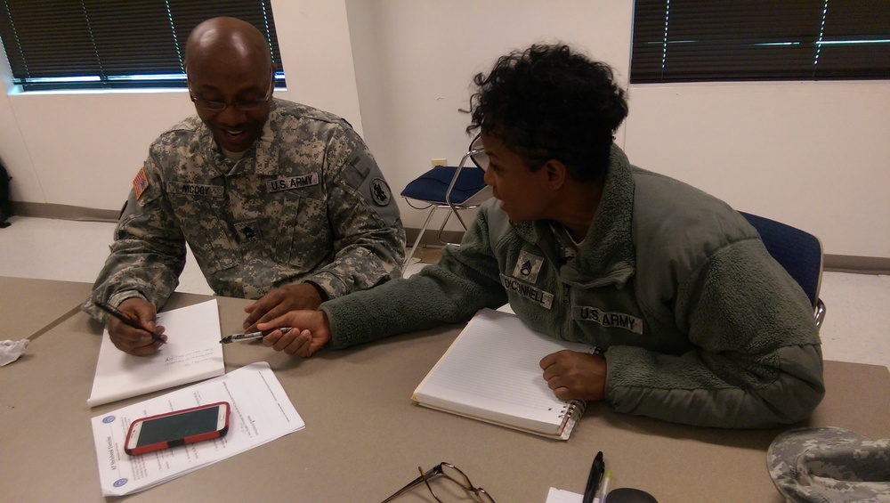 Army Reserve Soldiers receive training in 'telling the Army story'