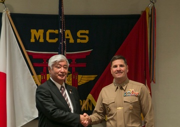 Japanese Defense Minister visits MCAS Iwakuni
