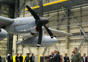 Japanese Defense Minister visits MCAS Iwakuni