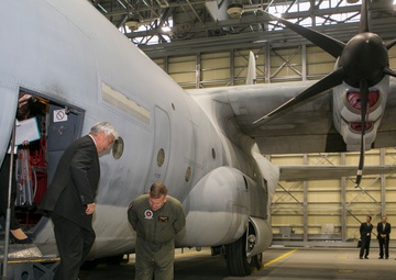 Japanese Defense Minister visits MCAS Iwakuni