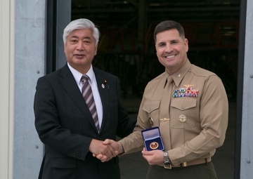 Japanese Defense Minister visits MCAS Iwakuni