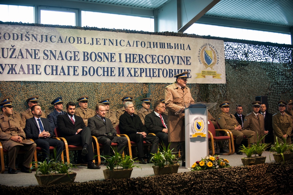 Armed Forces BiH celebrate 10-year anniversary