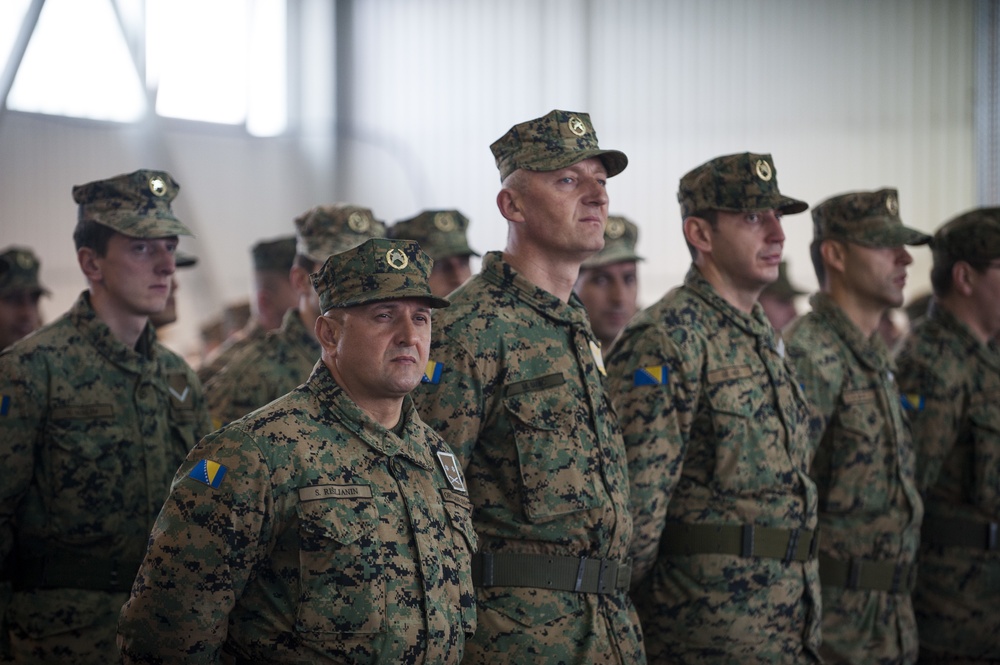 Armed Forces BiH celebrate 10-year anniversary