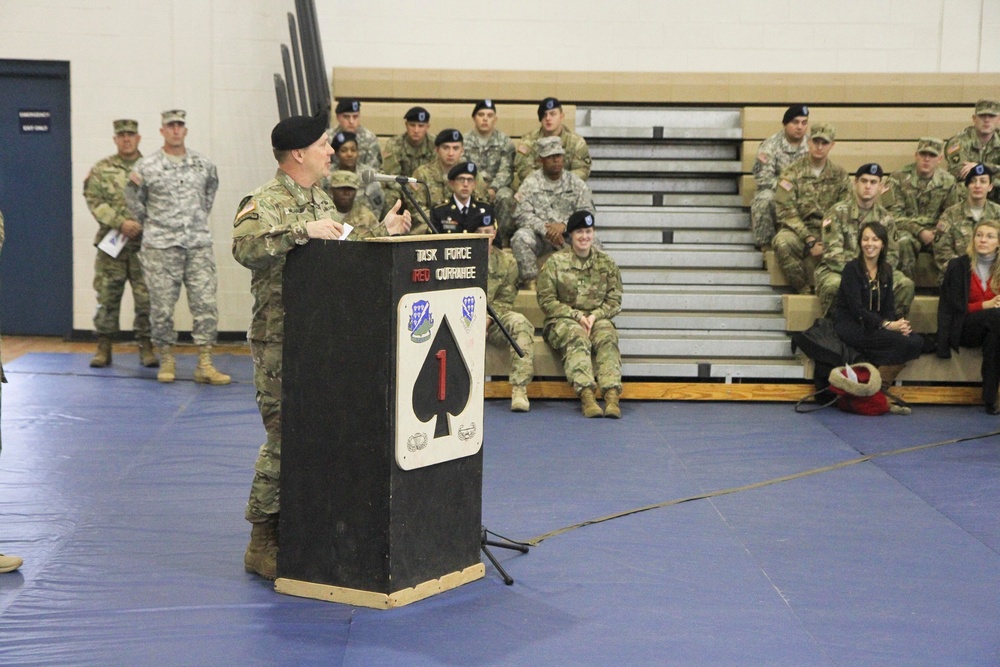 ‘Red Currahee’ welcomes new CSM