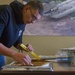 Making gingerbread bricks