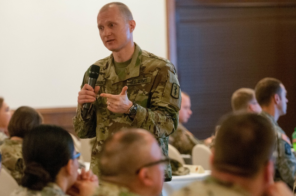 30th Medical Brigade hosts Senior Leader Forum for Mission Readiness