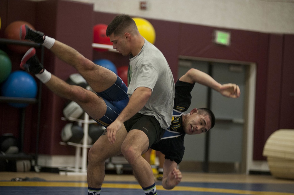 All-Navy wrestling minicamp hits Bangor