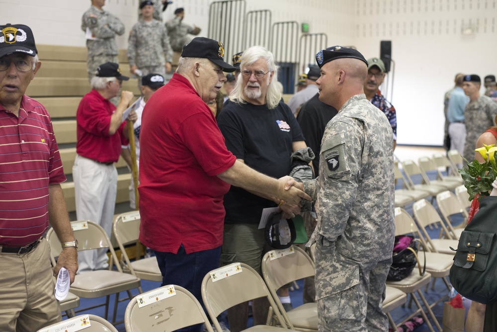 'Proud Americans' join 101st ranks