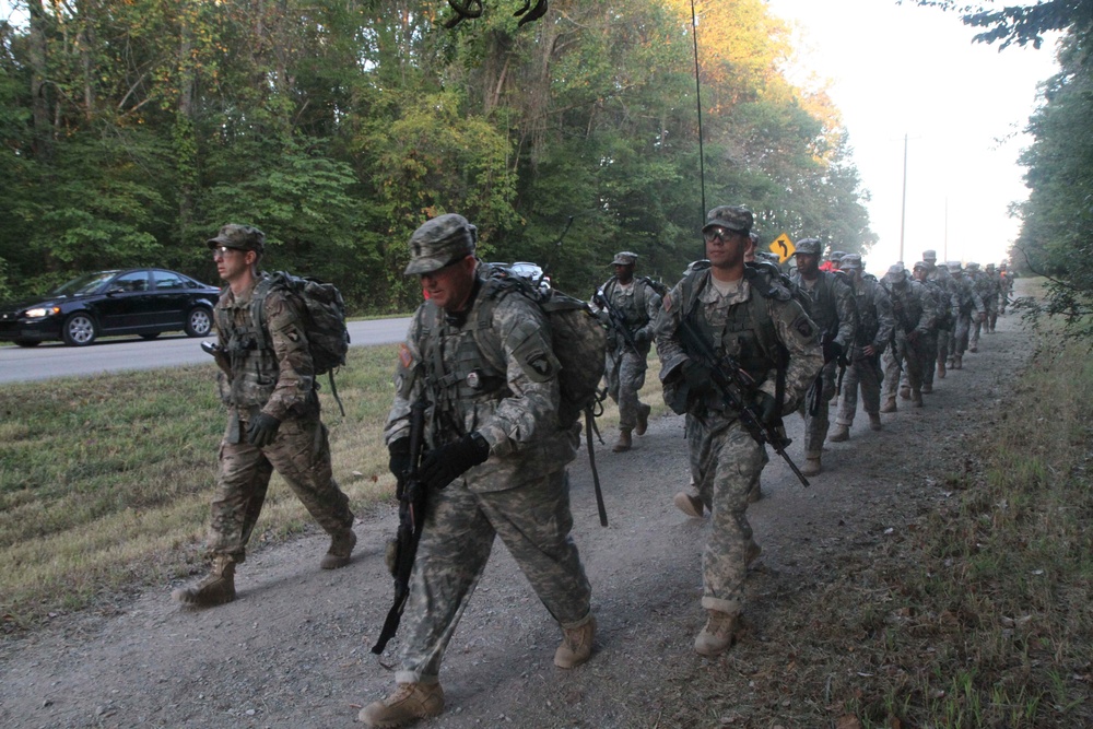326th BEB conducts remembrance ruck