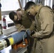 Steady hands: EOD technicians disarm Griffin missile