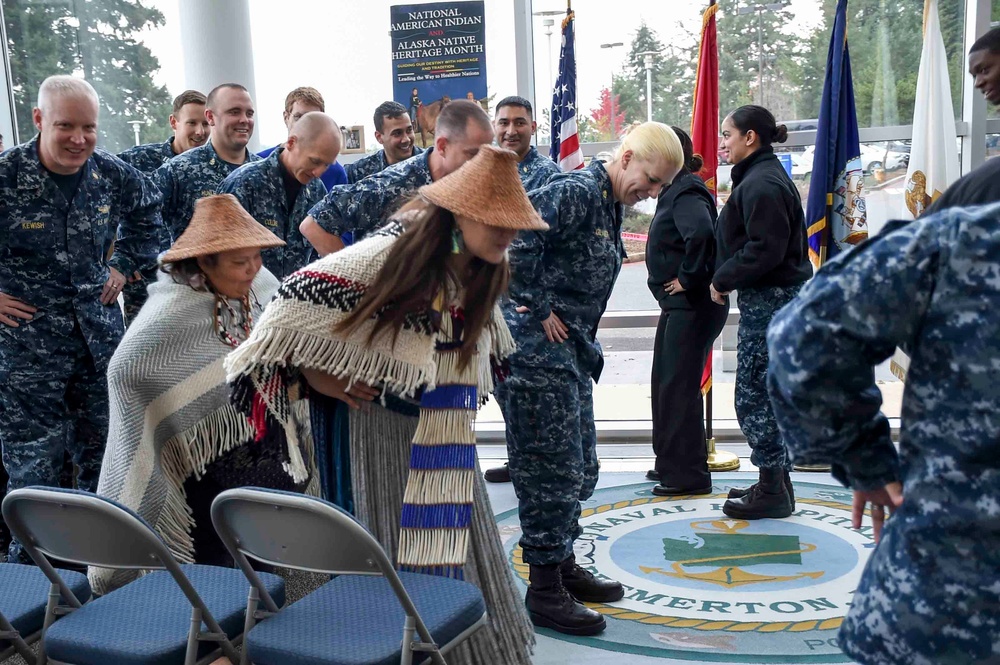 Celebrating Native American heritage at Naval Hospital Bremerton