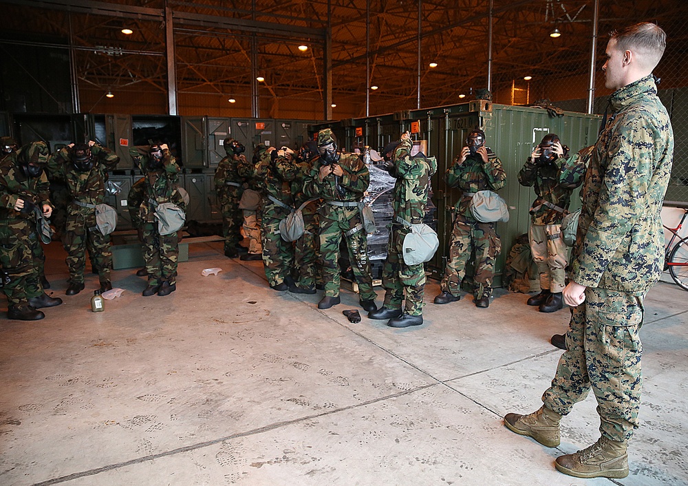 MWSS-171 Marines act swiftly, train against CBRN attacks