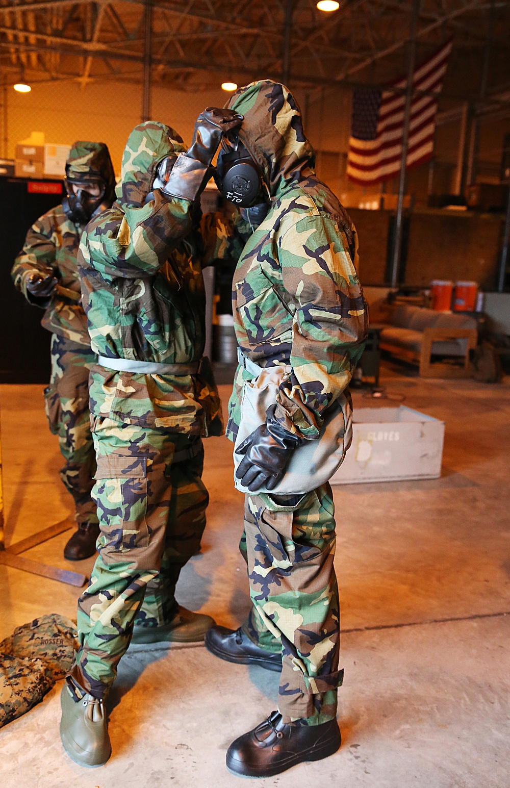 MWSS-171 Marines act swiftly, train against CBRN attacks
