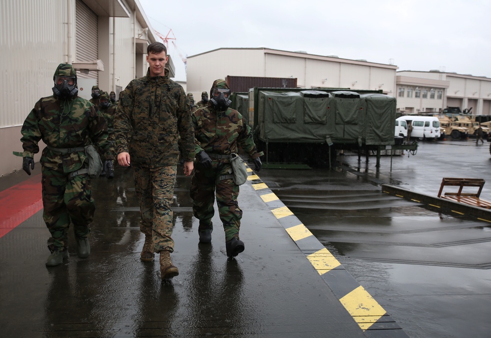 MWSS-171 Marines act swiftly, train against CBRN attacks