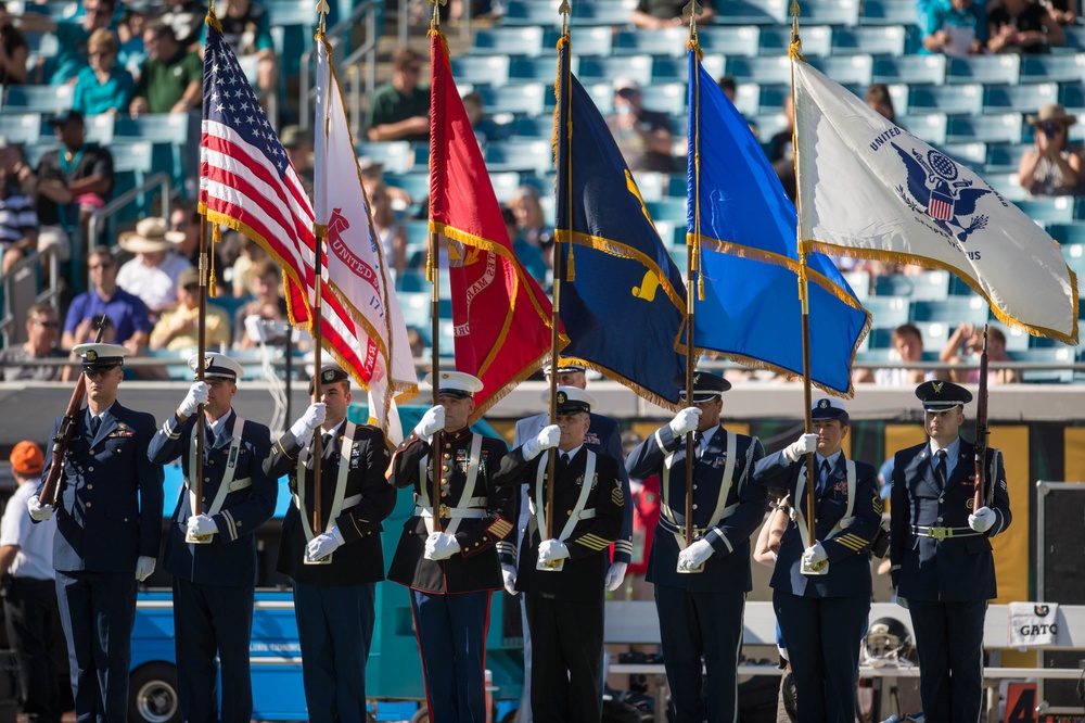 Jacksonville Jaguars Salute to Service game