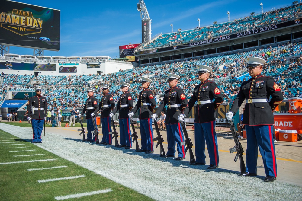 Jacksonville Jaguars Salute to Service game