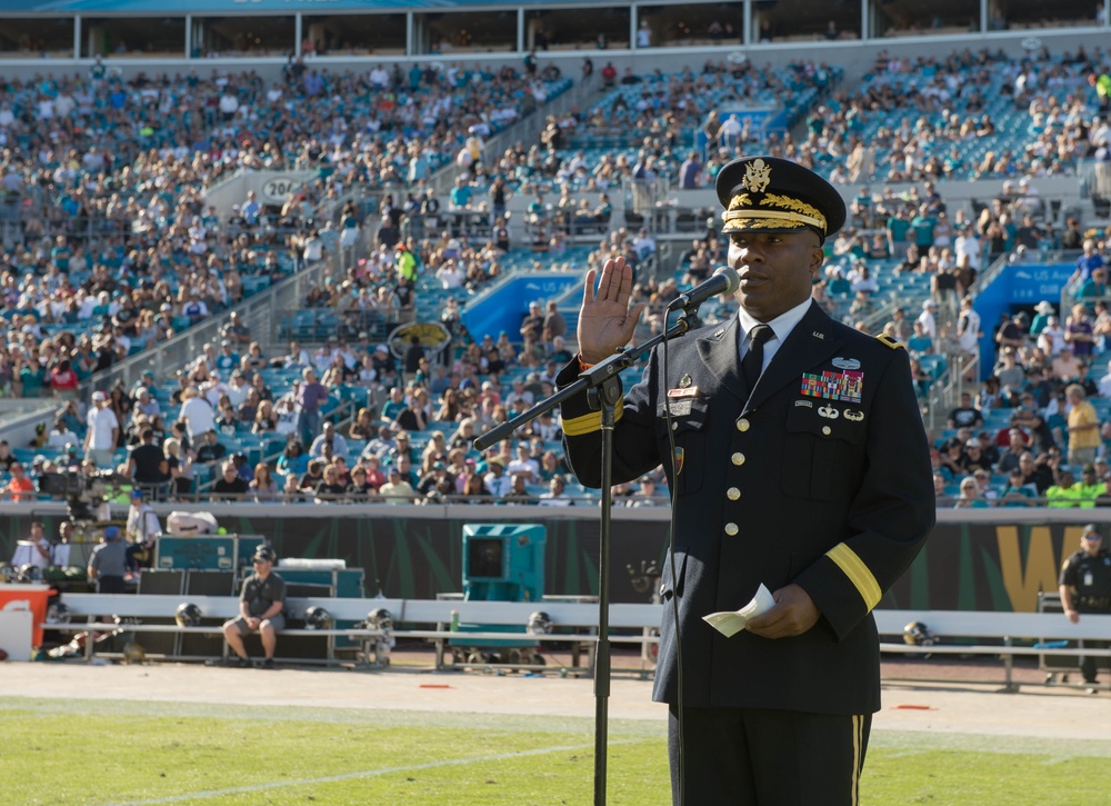 Jacksonville Jaguars Salute to Service game