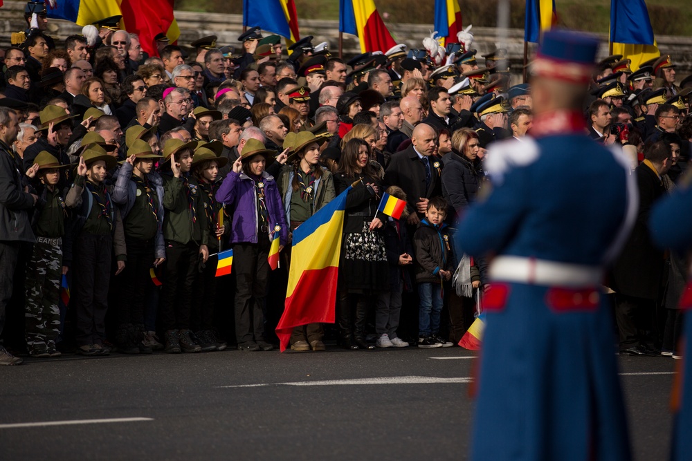 US Marines, Romanians unite on Unification Day