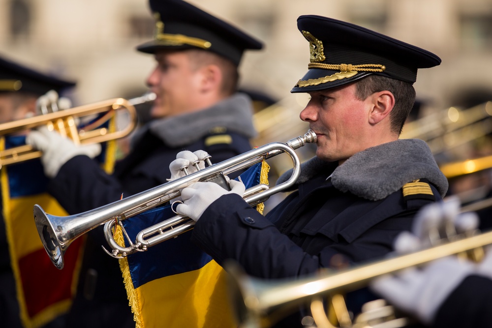 U.S. Marines, Romanians unite on Unification Day
