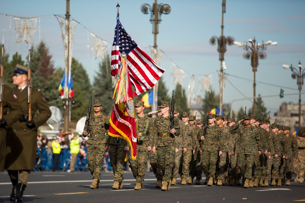US Marines, Romanians unite on Unification Day