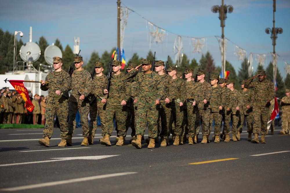 US Marines, Romanians unite on Unification Day