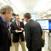 Secretary of defense takes a tour of the Broad Institute of MIT and Harvard