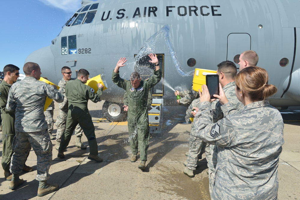 107th Airlift Wing conducts final C-130 flight