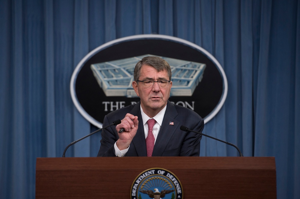 Secretary of defense press brief