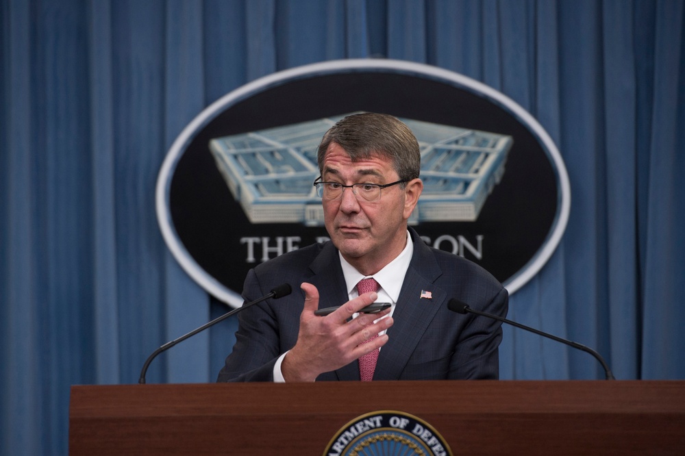 Secretary of defense press brief