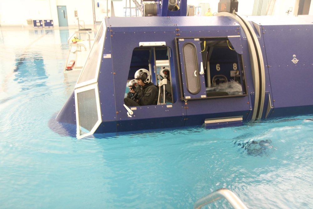 16th CAB aviation water survival training