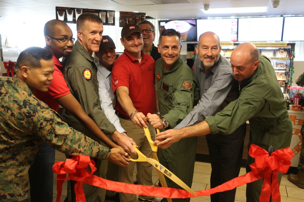 Dunkin’ Donuts officially opens for business on MCAS Miramar