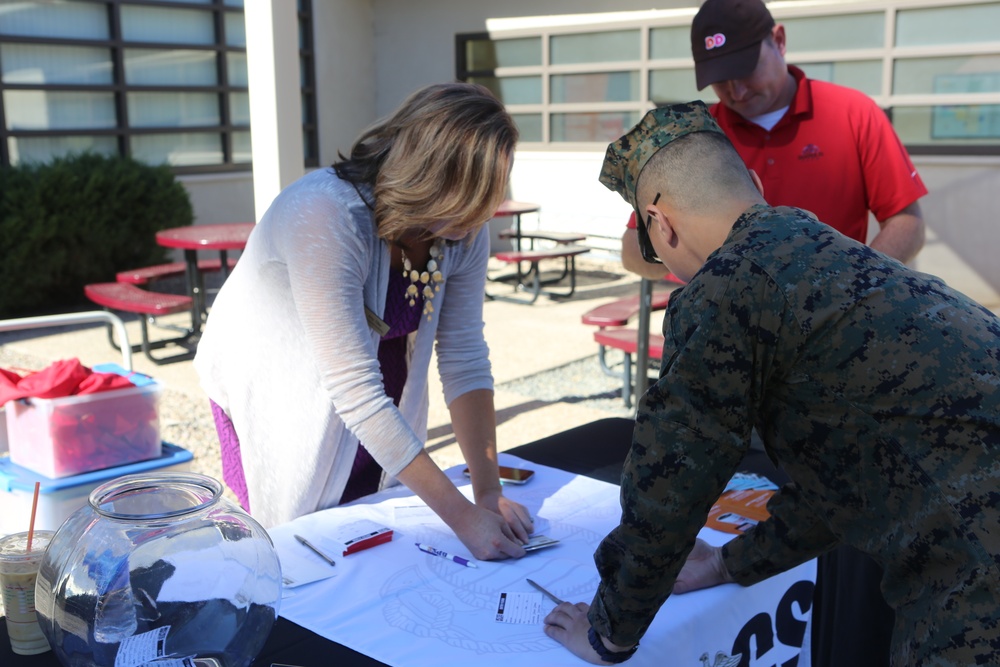 Dunkin’ Donuts officially opens for business on MCAS Miramar