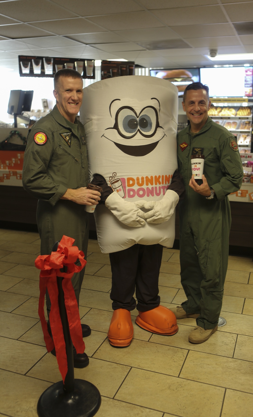 Dunkin’ Donuts officially opens for business on MCAS Miramar