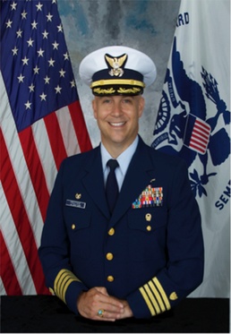 Official photograph, Coast Guard Captain Todd Prestidge