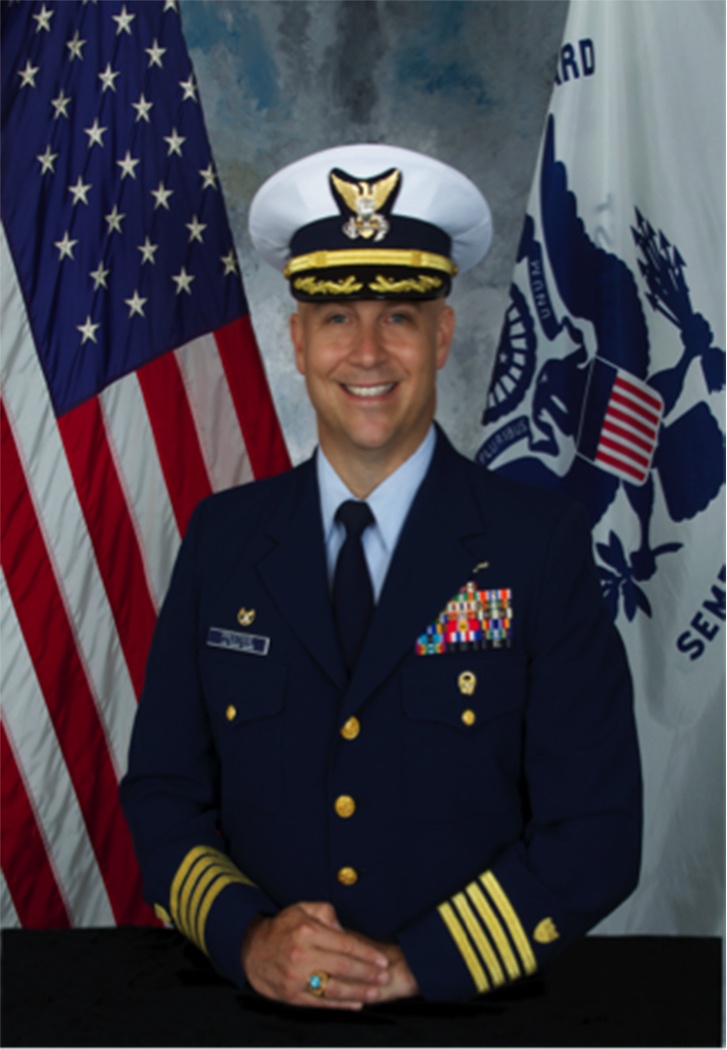 Official photograph, Coast Guard Captain Todd Prestidge