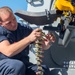 USS Princeton Sailor prepares CIWS for live-fire