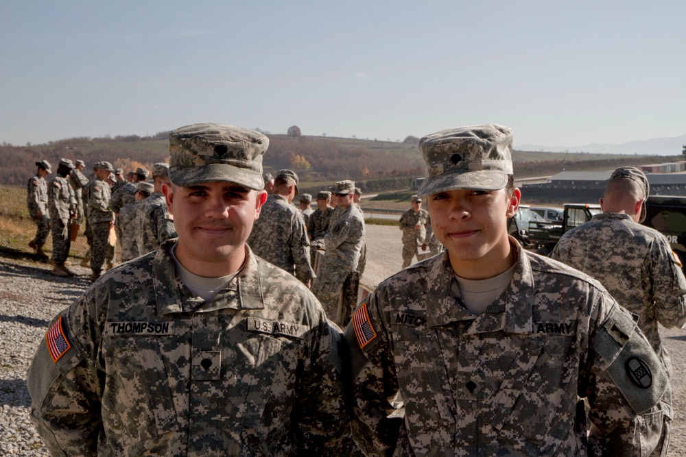 Values and leadership: Army Reserve Military Police Soldier finds purpose in Kosovo deployment
