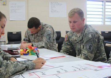 412th CA Bn Soldiers devise plan for Soldier Life Cycle