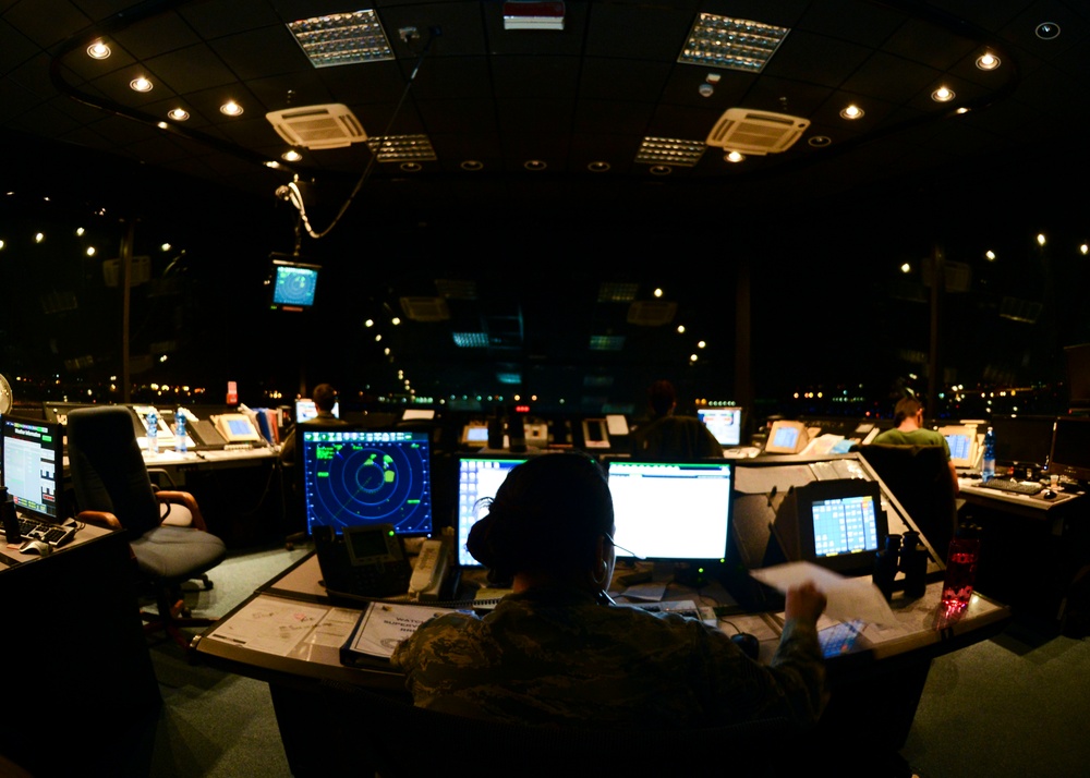 Aviano after dark: 31 OSS air traffic controllers