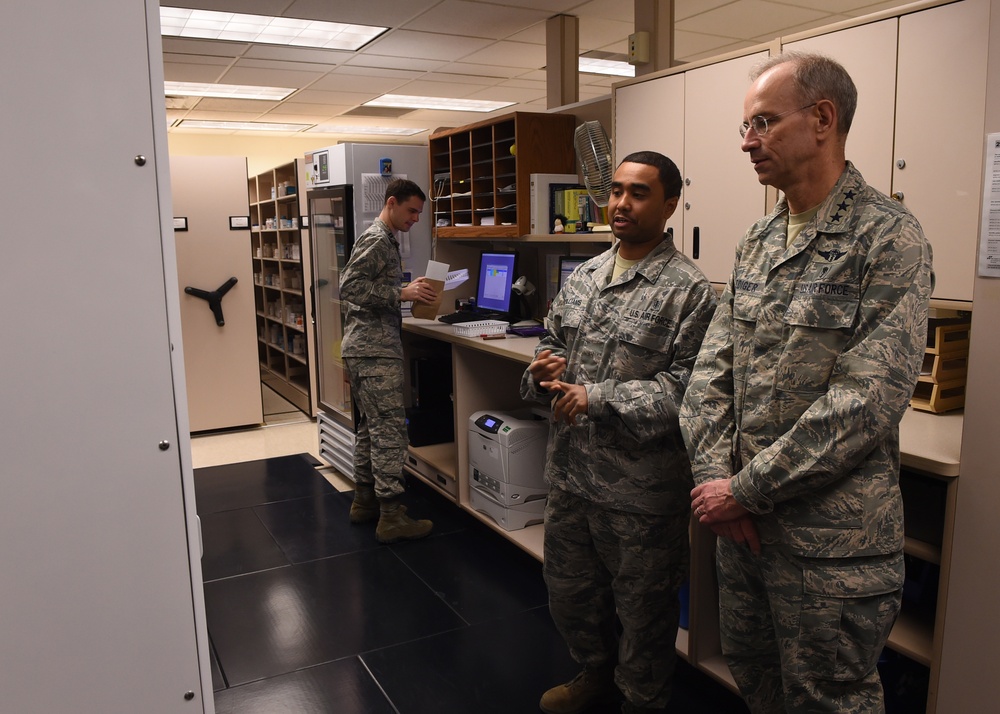 US Air Force Surgeon General visits Altus Air Force Base