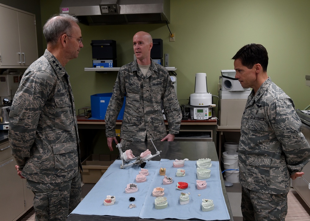 US Air Force Surgeon General visits Altus Air Force Base