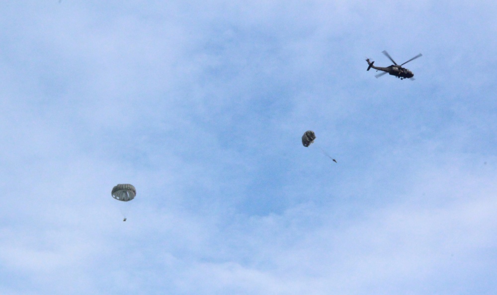 Allied paratroopers look forward to Operation Toy Drop