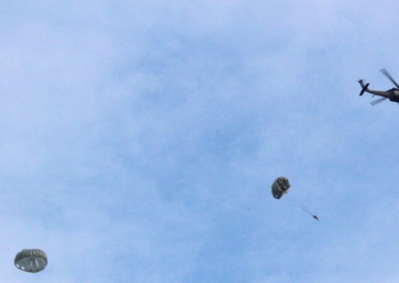 Allied paratroopers look forward to Operation Toy Drop