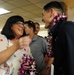 Navy men's basketball team arrives in Hawaii